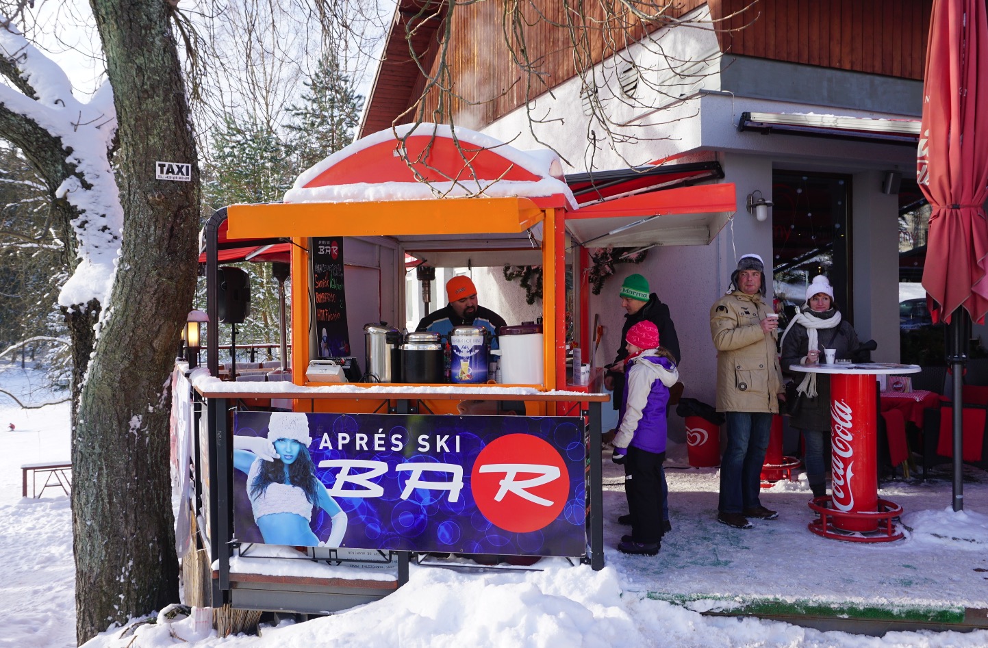 Harrachov 1. 1. 2018 Soutěž o Nejlepší novoroční česnečku