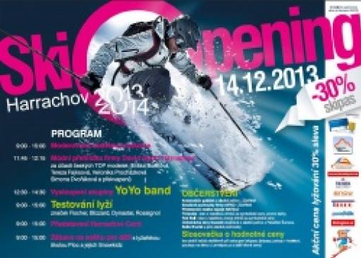 Zimní sezona v Harrachově bude zahájena již ve čtvrtek 12.12. 2013