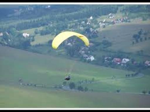 Tandemové létání - paragliding