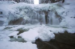 Zimní Harrachov - Mumlavské vodopády