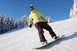 Snowboarding Harrachov